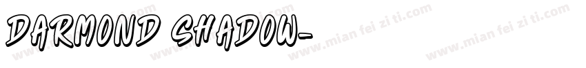 Darmond Shadow字体转换